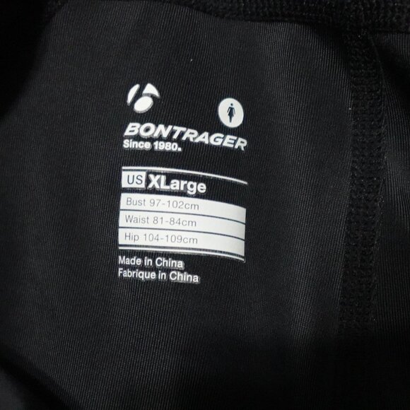Bontrager Cycling Fitted Vella Knickers Pants Women's XL Black Padded - Picture 9 of 12